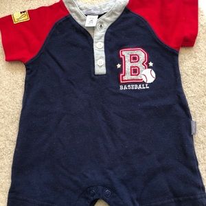 Baseball onesie
